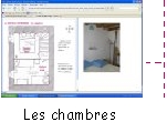 L'ancienne grange a t amnage en gte rural en mettant en valeur le bti prsent